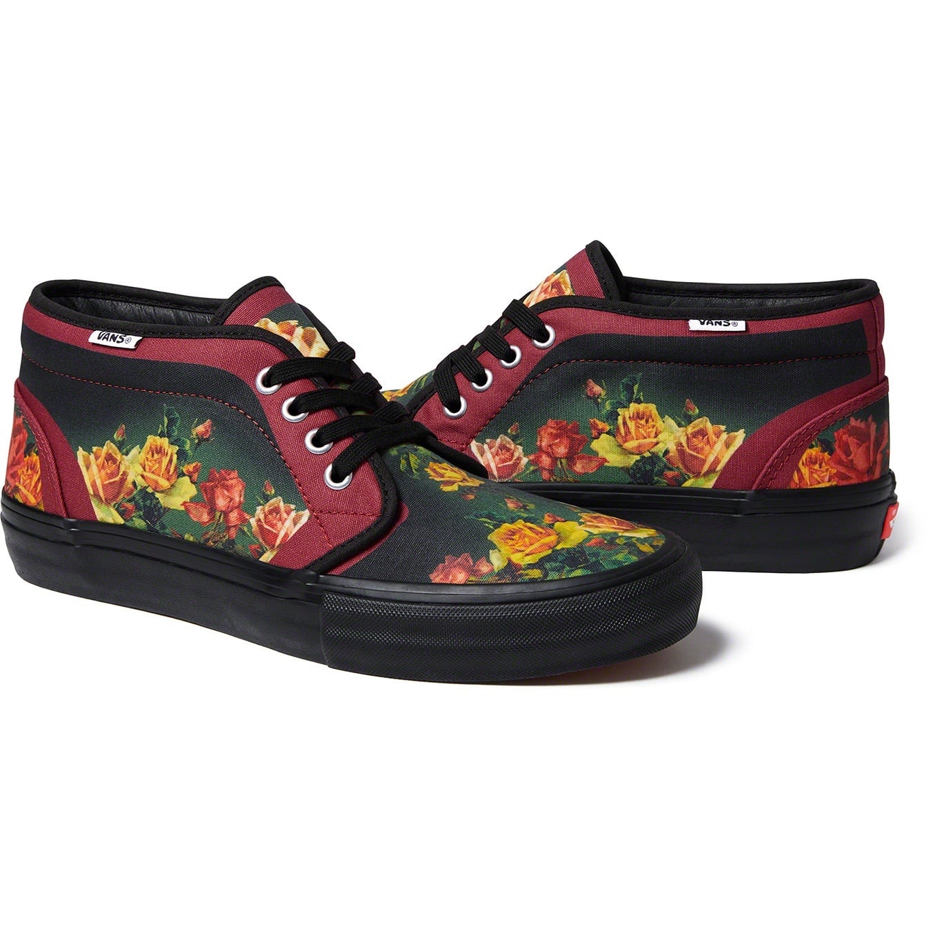 Supreme®/Vans® Jean Paul Gaultier® Floral Print Chukka Pro view 5